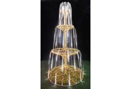 Светодиодный 3D мотив Тающая Сосулька 