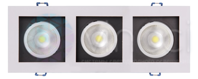 Карданный светодиодный светильник PSP-S 213 3x8W 4000K 55° White IP40 Jazzway - 5005662
