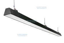 Светильник РИТЕЙЛ VS303-Z 76W-9500Lm 5000-5500К МИКРОПРИЗМА IP40 с БАП (vsesv) на 1 час чёрный vs303-76-mpr-5k-li1h-RAL9005-z - vs303-76-mpr-5k-li1h-RAL9005-z