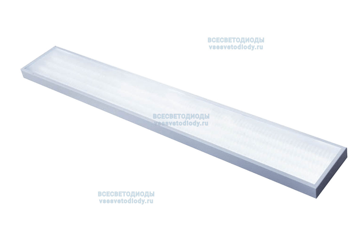 Светильник МАКСИ VS253 76W-9500Lm 6000-6500К МИКРОПРИЗМА IP40 с БАП (vsesv) на 3 часа vs253-76-mpr-6k-li3h