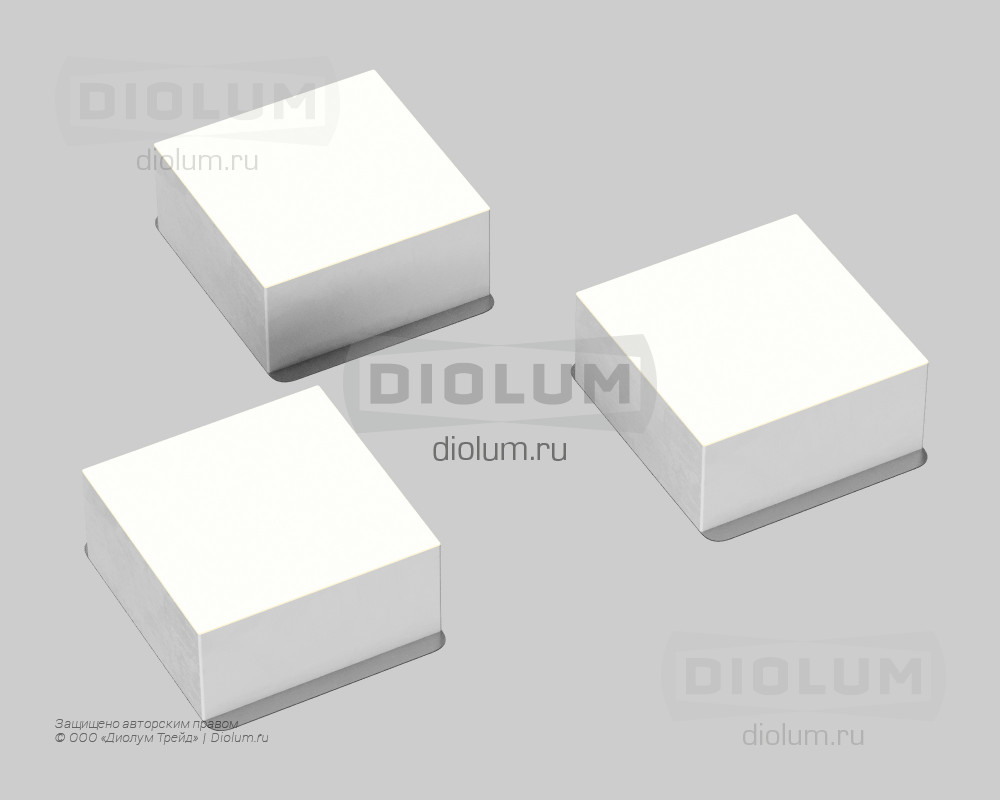 Грильято Домино х3 100х100 (85х85) 25вт IP20  в Москве 