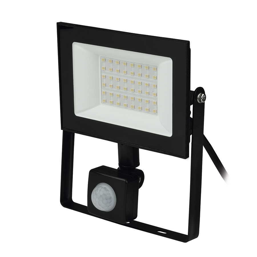 ULF-F62-50W/6500K SENSOR IP54 200-240В BLACK  в Москве 