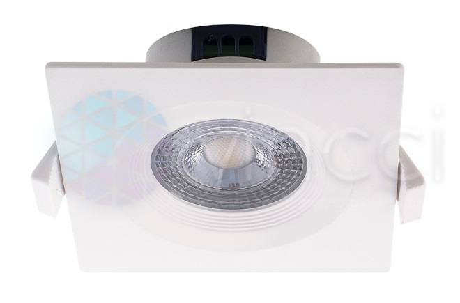 Встраиваемый светодиодный светильник PSP-SF 9039 7W 4000K 38° квадр/неповор White IP40 Jazzway - PSP-SF 9039 7W 38°
