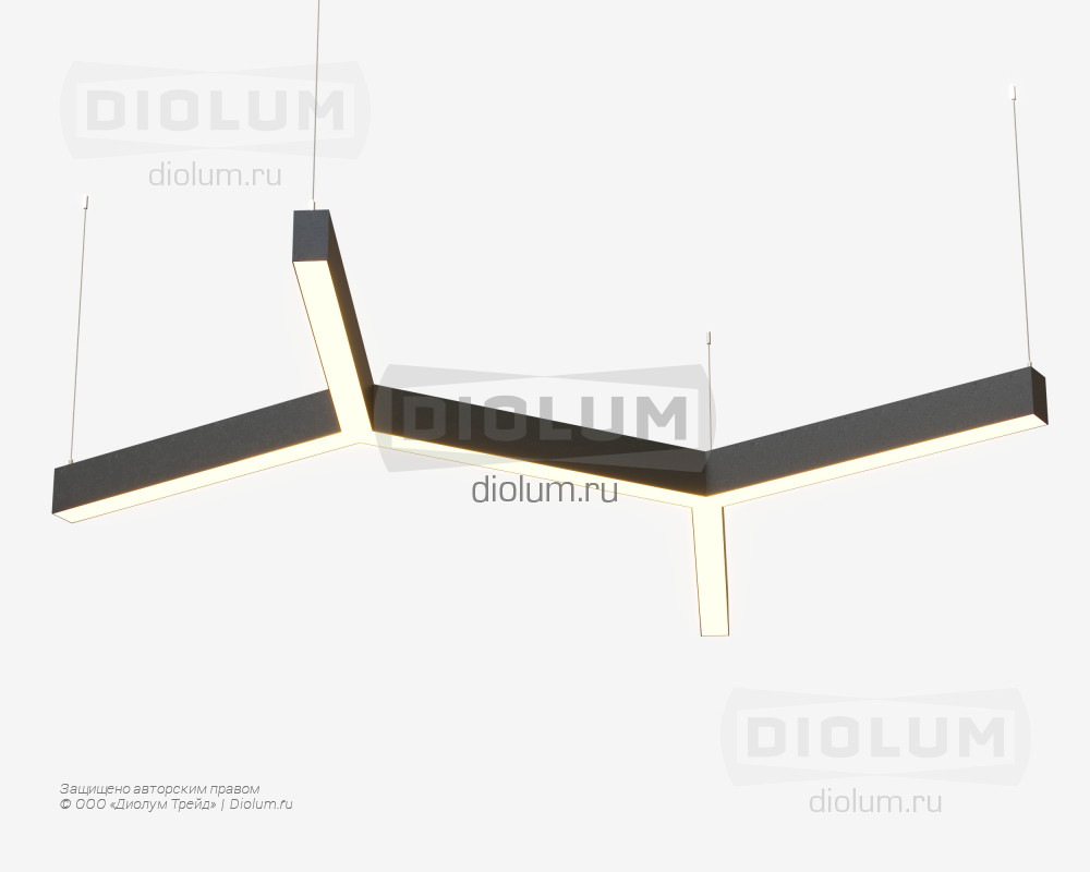 LP85-TRIOLA-DUO-500 (сегмент 528 мм) 72Вт IP40  в Москве 