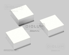 Грильято Домино х3 100х100 (85х85) 25вт IP20  