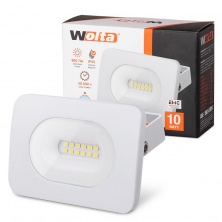 Светодиодный прожектор WFLW-10W/05 5500K 10 Вт LED IP65 белый 800 Лм 1/40 Wolta - WFLW-10W/05