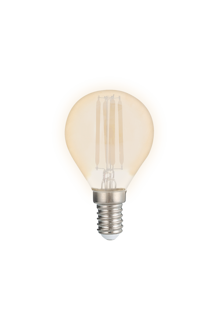 Светодиодный светильник PLED OMNI G45 8w E14 4000K Gold 230/50  Jazzway арт. 5021631 - 5021631