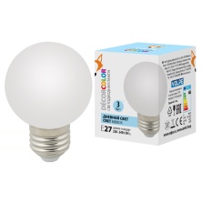 LED-G60-3W/6000K/E27/FR/С  