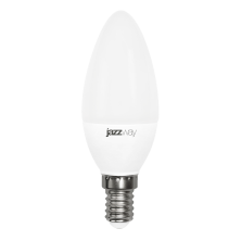 Светодиодный светильник PLED- ECO-C37 5w E14 3000K 400Lm 230V/50Hz  Jazzway арт. 1036834A - 1036834A