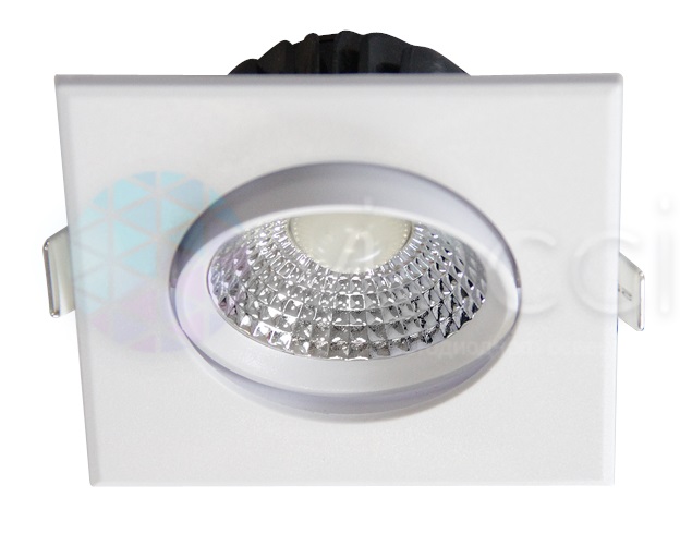 Встраиваемый светодиодный светильник PSP-S 8845 5W 4000K 60° квадр/поворот White IP40 Jazzway - 5005631