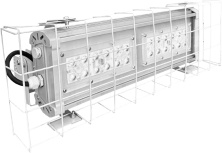 ДСП01-50-003 Light Pro с защитной решёткой  