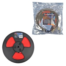 ULS-N11-2835-120LED/m-8mm-IP67-DC24V-10W/m-15M-RED катушка в герметичной упаковке  