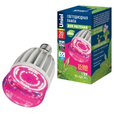 LED-M80-20W/SP/E27/CL ALS55WH картон торговой марки Uniel - 11098