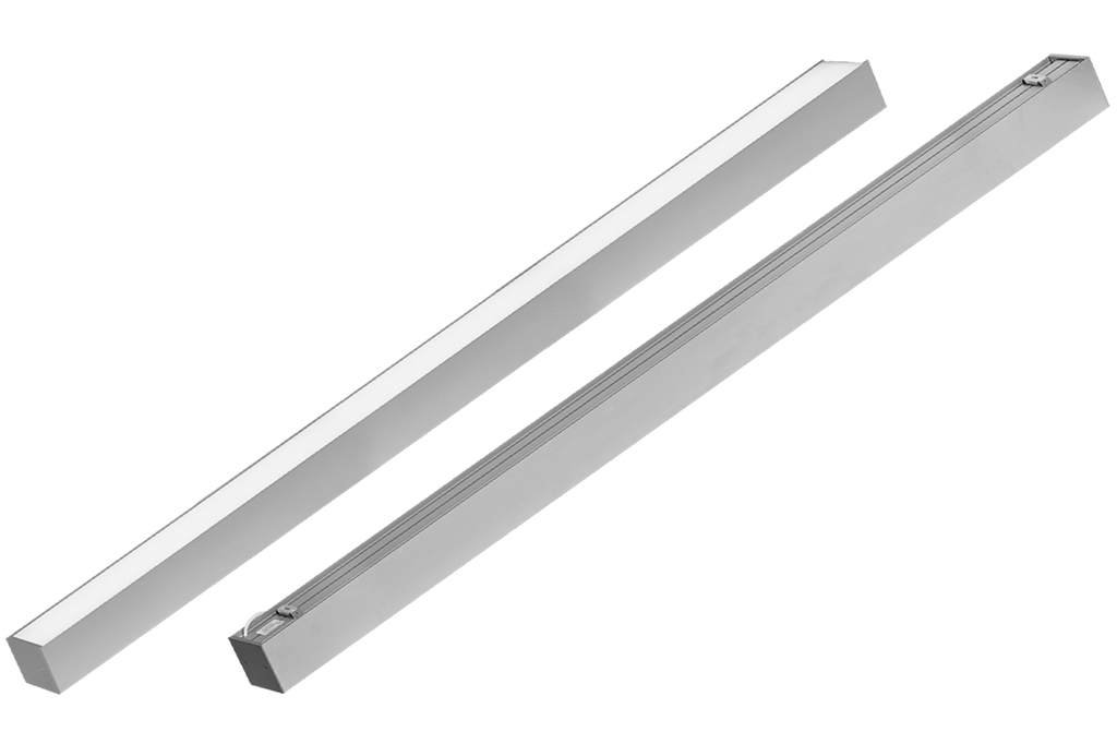 Светодиодный светильник CSVT FLORA-50-A 18 790х50х70 CRI80 6500 opal-sand IP40 серый с БАП на 1 час VS арт. ЦБ000017334