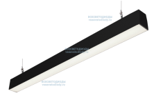 Светильник КРИСТАЛЛ VS353-Z 30W-3400Lm 5000-5500К ПРОЗРАЧНЫЙ IP44 с БАП (vsesv) на 1 час чёрный vs353-30-tr-5k-li1h-9005-z - vs353-30-tr-5k-li1h-9005-z
