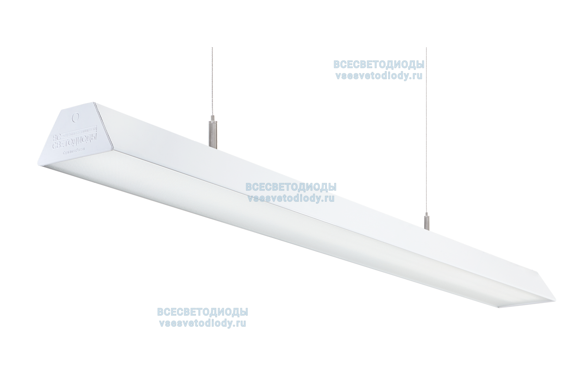 Светильник ТРЕЙД VS306 76W-9500Lm 6000-6500К МИКРОПРИЗМА IP40 с БАП (vsesv) на 1 час vs306-76-mpr-6k-li1h