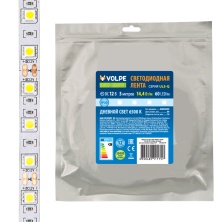ULS-Q221 5050-60LED/m-10mm-IP20-DC12V-14,4W/m-5M-3000K катушка в герметичной упаковке  