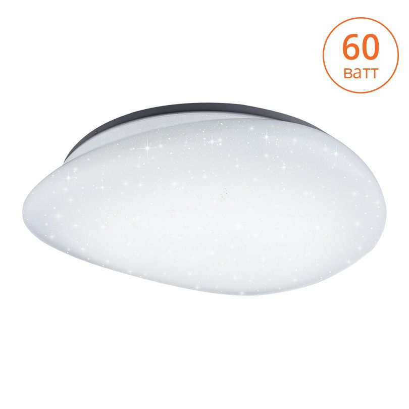 Светильник LED METEOR управляемый 60W димм. 3000-6500K max 5600LM пульт ДУ эффект "звездного неба" плафон форма камня 110x560x600MM IP20 1/4 Wolta - CLL1560W-METEOR