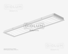 Clip-in 1200x300 мм 38 Вт опал SL (равномерная засветка) IP54  