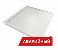 Светодиодный светильник Diora Office Clip SE 50/6100 prism 6100лм 50Вт 3000K IP65 0.95PF 80Ra Кп<1 Аварийный DOCSE50-P-3K-A - DOCSE50-P-3K-A