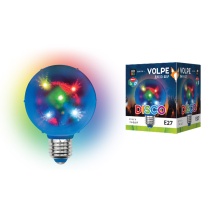 ULI-Q308 1,5W/RGB/E27 ДИСКО ШАР 3D  