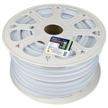 ULS-N21-2835-120LED/m-8mm-IP67-220V-8W/m-50M-GREEN бобина  
