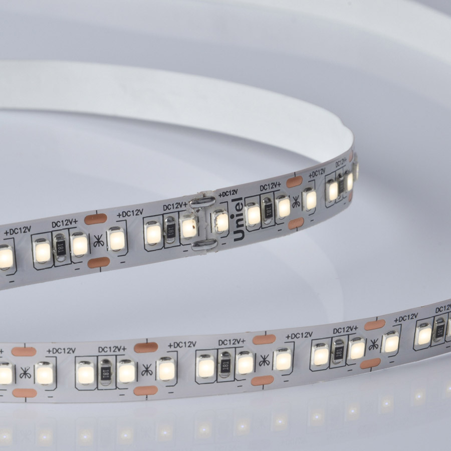ULS-M14-2835-168LED/m-10mm-IP20-DC12V-14W/m-5M-4000K PROFI катушка в герметичной упаковке  в Москве 