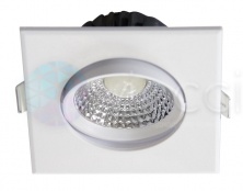 Встраиваемый светодиодный светильник PSP-S 8845 5W 4000K 60° квадр/поворот White IP40 Jazzway - 5005631