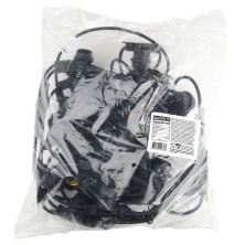 UDL-K120 200/E27/100M IP65 BLACK BELT-LIGHT  