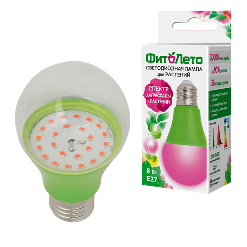 LED-A60-8W/SPSB/E27/CL PLP30GR торговой марки Uniel - UL-00004581