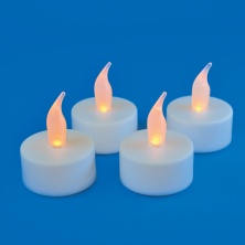 ULD-F070 WARM WHITE TEACANDLE SET4  