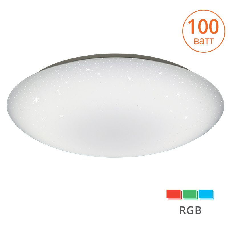 Светильник LED Supernova RGB управляемый 100W димм. 3000-6500K max 8500LM пульт ДУ эффект "звездного неба" 130x750MM IP20 1/1 Wolta - CLL02100WRGB-Supernova