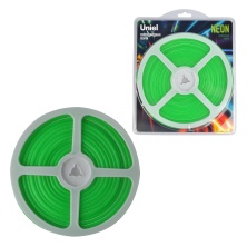 ULS-N01-2835-120LED/m-6mm-IP67-DC12V-9W/m-5M-GREEN блистер  