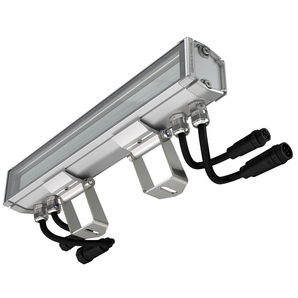 ПромЛед Барокко 5 S 300мм 48V 1п RGBW DMX 40x100°, 60x100°, 90x100°  в Москве 
