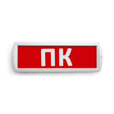 Сменная надпись "ПК" на красном фоне ПК01-T - ПК01-T