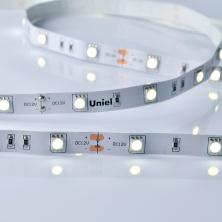 ULS-M22-5050-30LED/m-10mm-IP20-DC12V-7,2W/m-5M-6500K PROFI катушка в герметичной упаковке  