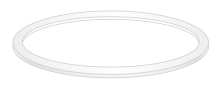 Кольцо пластиковое для светильника GX53R - 4690612008479