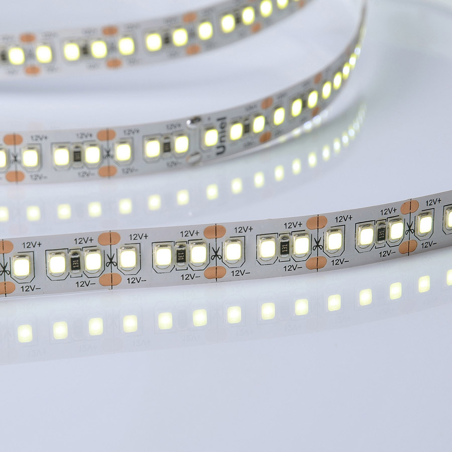 ULS-M16-2835-180LED/m-10mm-IP20-DC12V-17W/m-5M-6500K PROFI катушка в герметичной упаковке  в Москве 