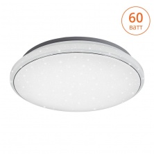 Светильник LED CALLISTO управляемый 60W димм. 3000-6500K max 5200LM пульт ДУ эффект "звездного неба", декорирован хромированным ободком 120x600MM IP20 1/2 Wolta - CLL1360W-CALLISTO
