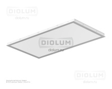 Clip-in 1200x600 мм 76 Вт опал SL (равномерная засветка) IP54 БАП 2 часа  