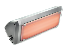 ИК-обогреватель HELIOSA 9.1 (2000Вт) серый (стекло) арт. 9/1S20W - 9/1S20W