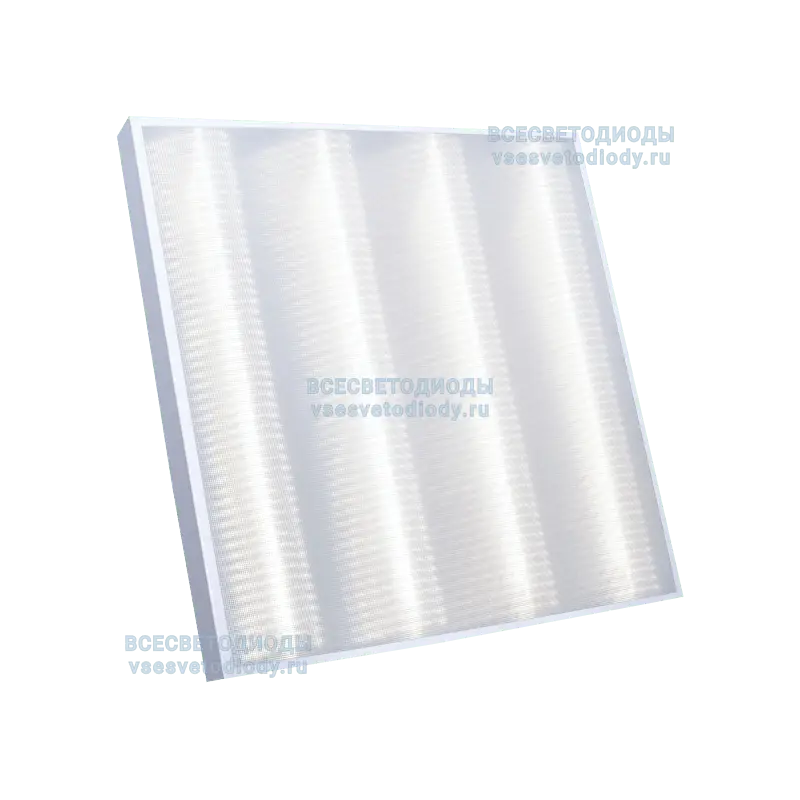 Светильник Армстронг 40W-4800Lm 6000-6500К Микропризма IP65 с БАП (vsesv) на 1 час производство ВСЕСВЕТОДИОДЫ арт. vs212-40-mpr-6k-li1h-ip65