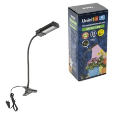 ULT-P31-12W/SPLE/40 IP40 BLACK SINGLE торговой марки Uniel - UL-00009250