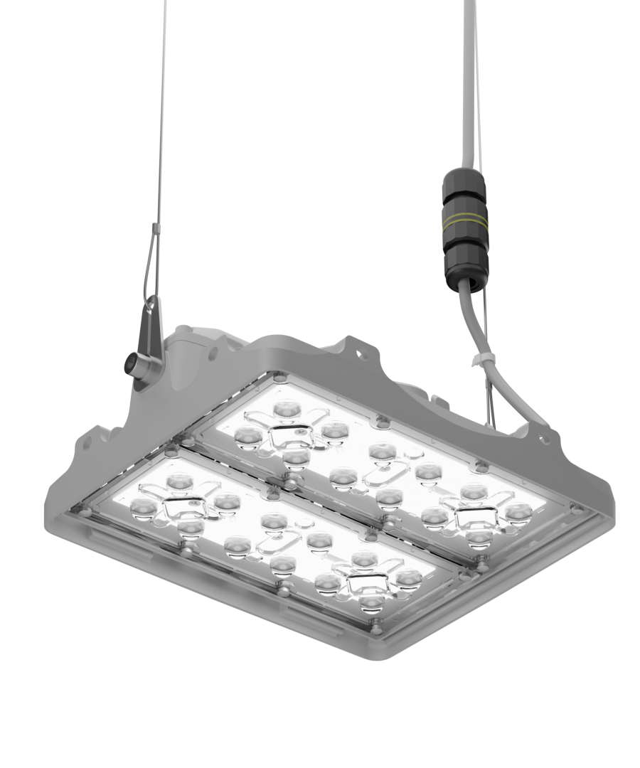 Светильник L-pixel 3/150/Г60/750/(R5)/05/MT-KM/I1-D3/220AC IP66 RAL7035  в Москве 