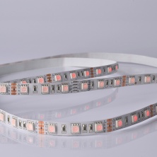 ULS-M25-5050-60LED/m-10mm-IP20-DC12V-14,4W/m-5M-RGB PROFI катушка в герметичной упаковке  