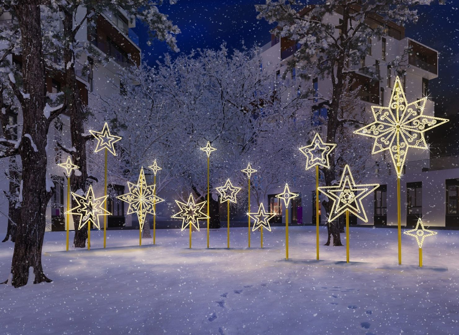 Звезды  в Москве 