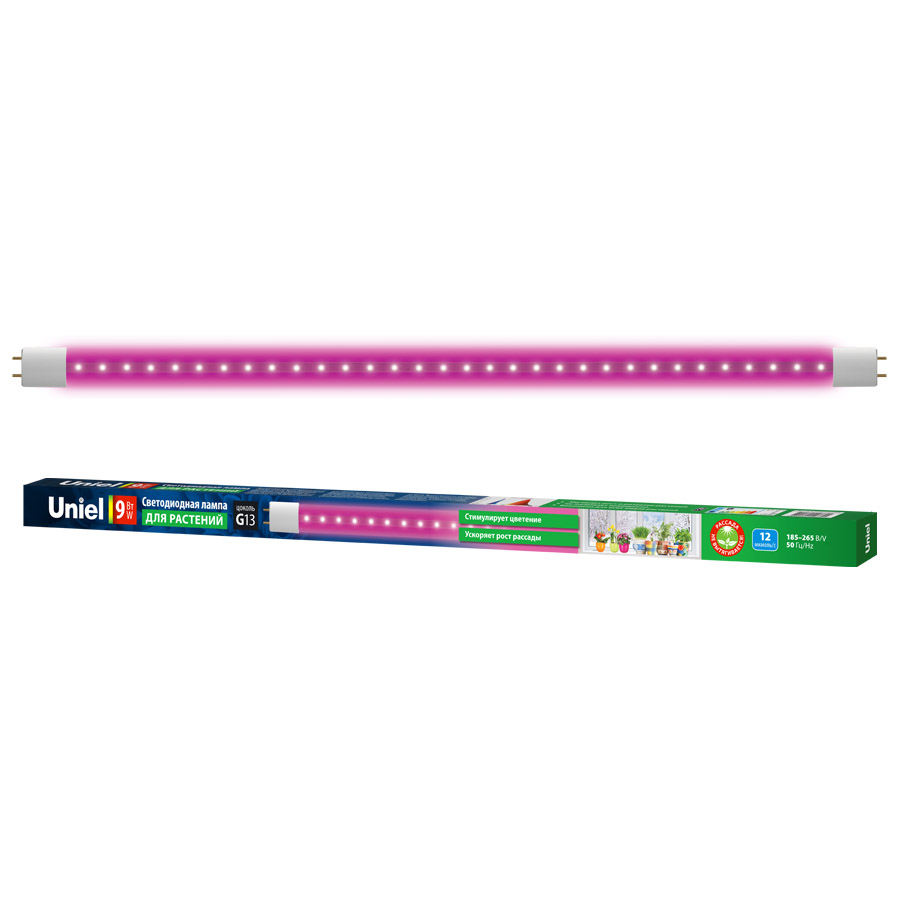 LED-T8-9W/SPSB/G13/CL PLP30WH торговой марки Uniel - UL-00006697