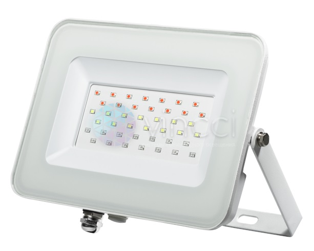 Светодиодный прожектор PFL-30W RGB WH IP65 Jazzway - 5012103