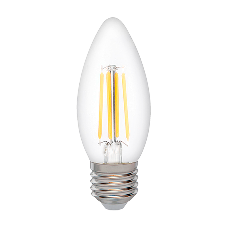 Светодиодный светильник PLED OMNI C35 6w E27 3000K CL 230/50  Jazzway арт. 5020481 - 5020481