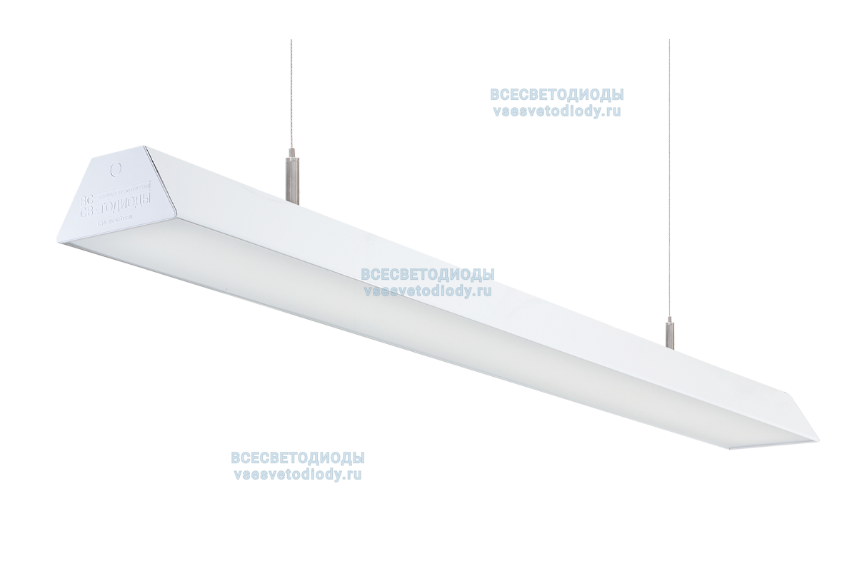 Светильник ТРЕЙД VS306 76W-9500Lm 6000-6500К ОПАЛ IP40 с БАП (vsesv) на 1 час vs306-76-op-6k-li1h